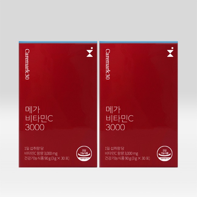 메가비타민C 3000 30포 x 2상자 (2개월분)